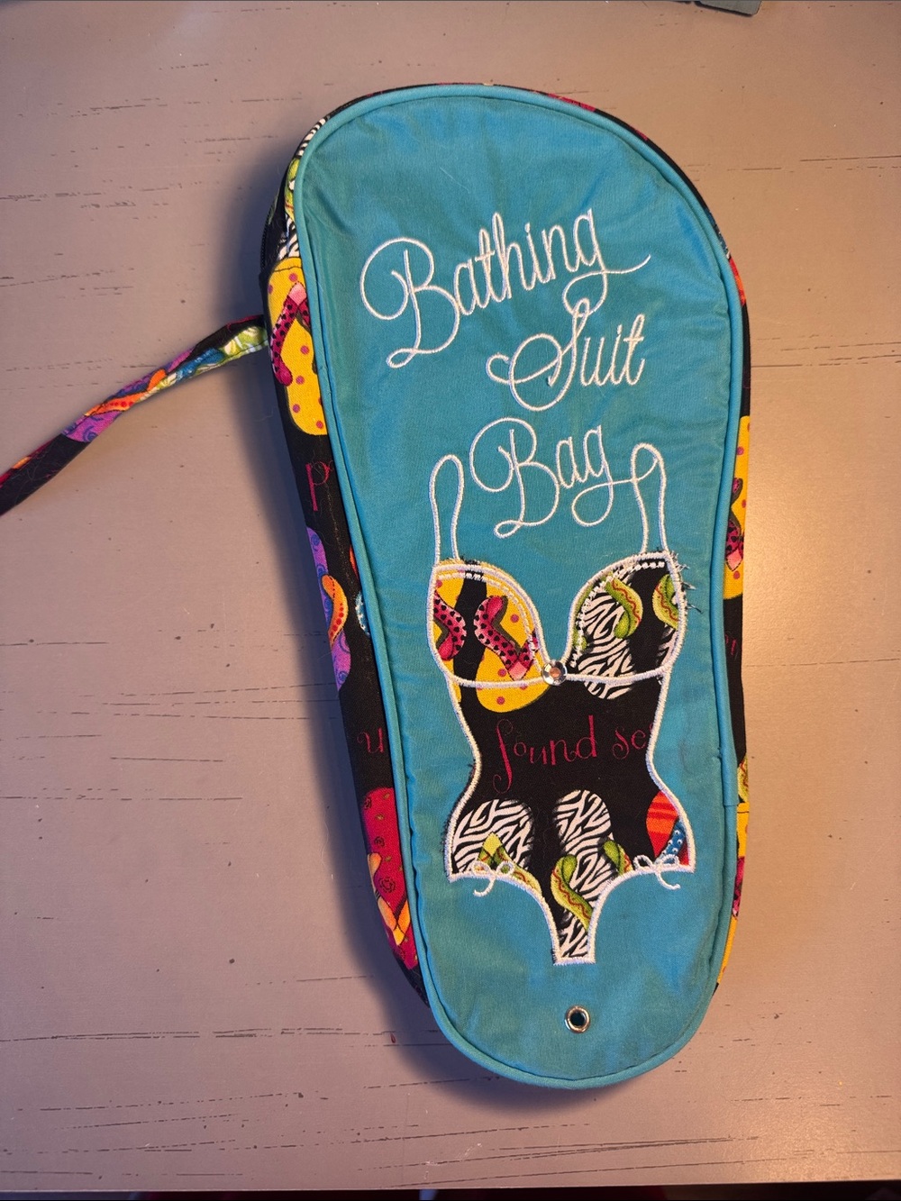 Bathing Suit/ Flip Flop Bag